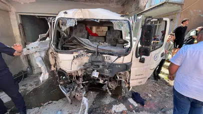 Belediye işçileri ölümden döndü!