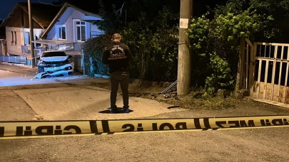 Seyir halindeki araca silahlı saldırı!