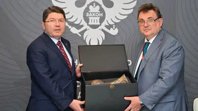 Adalet Bakanı Tunç, Rus mevkidaşı ile görüştü