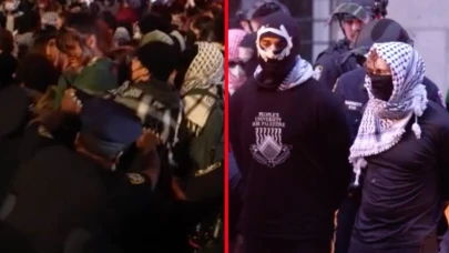 Columbia Üniversitesi’nde Filistin yanlısı protestoya müdahale
