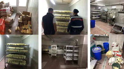 Sakarya'da merdiven altı kaşar skandalı: 5 ton sahte peynir ele geçirildi