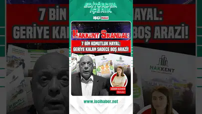 10 yıl geçti, hala bir temel yok! HAKKENT Projesi mağdurları isyanda