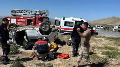 Van'da katliam gibi kaza: Ölü ve yaralılar var!