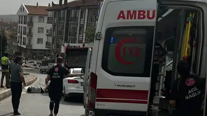 Korkunç kaza! Temizlik işçisinin ayağı koptu!