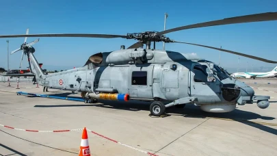 Askeri helikopter acil iniş yaptı!