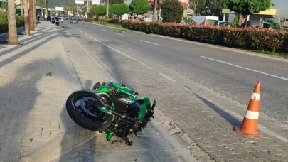 Marmaris'te motosiklet kazası
