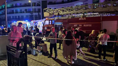 Yangın nedeniyle Alanya'daki 5 yıldızlı otel mühürlendi