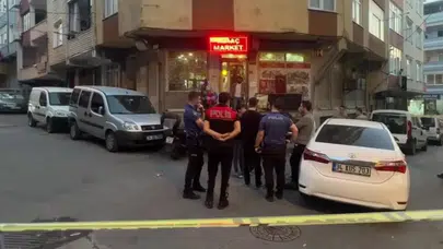 Bağcılar’da korku dolu anlar: Markete kurşun yağmuru