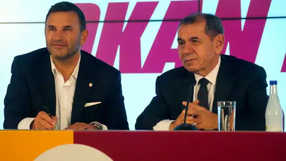Dursun Özbek ve Okan Buruk arasında dikkat çeken diyalog