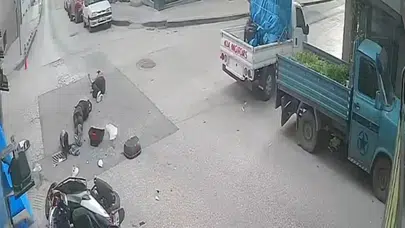 Ordu'da feci kaza: Motosiklet ile panelvan çarpıştı! 2 kişi yaralandı