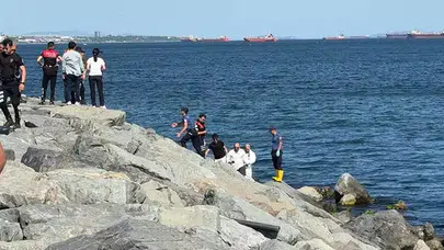 İstanbul'un göbeğinde korkunç olay !Sahilde dolaşanlar fark etti