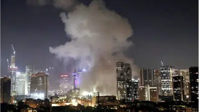 İsrail'in saldırılarına İran'dan sert misilleme