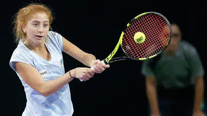 Milli tenisçi Berfu Cengiz, Wimbledon'a elemelerde veda etti