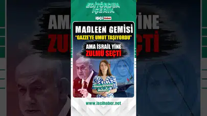 Madleen Gemisi Gazze’ye gidiyordu… İsrail, açık denizde saldırdı!