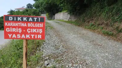 Isparta’da 3 köy karantinaya alındı!