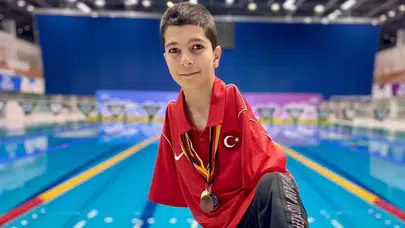 Milli yüzücü Baran Doruk’tan gururlandıran performans: 5 yarış, 4 altın madalya!