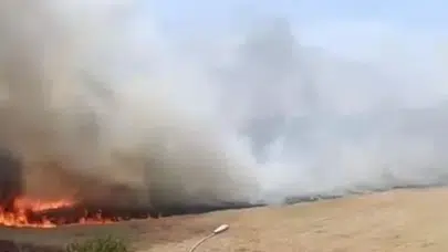 Bursa’da korkutan yangın