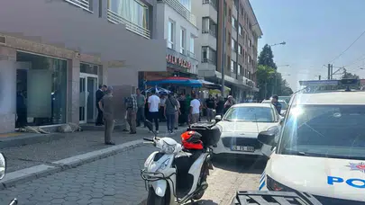 Eskişehir'de kredi çekemeyen adam bankayı pompalı tüfekle bastı