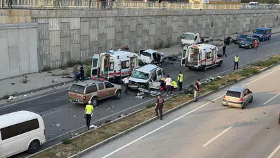 Kastamonu’da feci kaza: 4’ü çocuk 9 kişi yaralandı