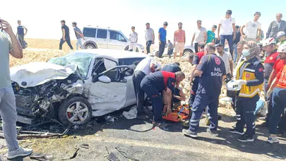 Şanlıurfa'da trafik kazası: 5 kişi yaralandı