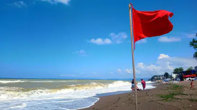 Düzce'de denize girmek yasaklandı!