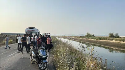 Suya düşen bisikletini kurtarmak istedi, canından oldu