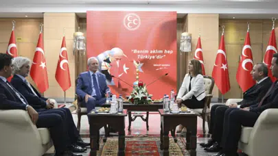 DEM Parti ve MHP arasında bayram buluşması