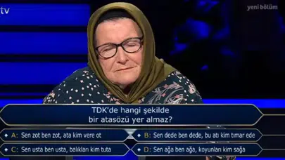 TDK'de hangi şekilde bir atasözü yer almaz?