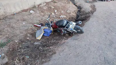 Amasya'da kahreden ölüm: Metrelerce savruldu