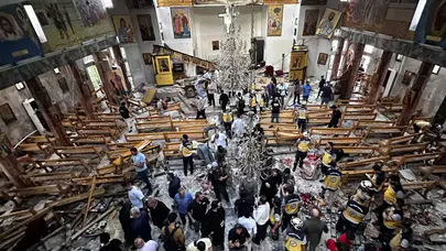 Şam'daki kilisede kanlı saldırı: 22 ölü, 63 yaralı