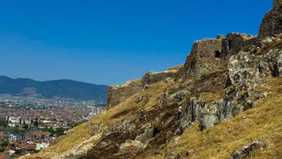 Fethiye Kalesi'ndeki kazı alanında yangın çıktı!