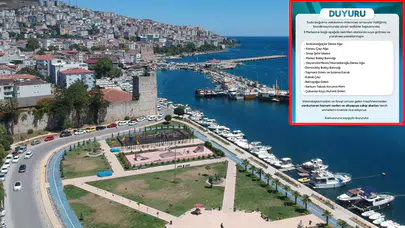 Sinop'ta suya girmek yasaklandı!