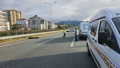 Rize Çayeli'nde feci kaza