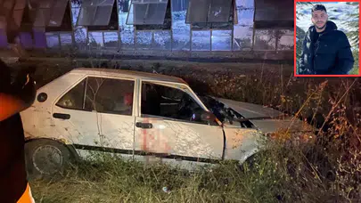 Motosiklet sürücüsü kazada can verdi