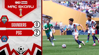 PSG, Sounders karşısında 3 puanı 2 golle aldı!