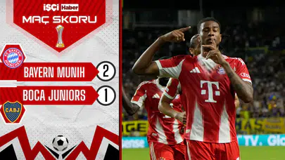 Bayern Münih, Boca Juniors'u 2-1 mağlup etti!