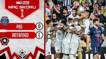 Botafogo, PSG'yi devirdi! 3 puanı tek golle aldı