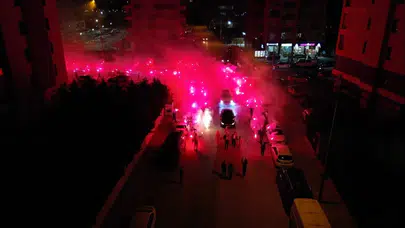 Sosyal medya gündemindeki kız isteme merasimi polislik oldu! Meşaleli yürüyüşe ceza yağdı