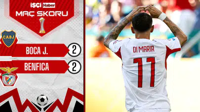 Boca Juniors ve Benfica yenişemedi!