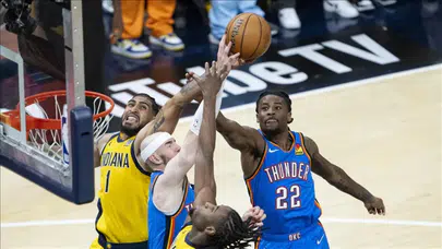 NBA'de Thunder, deplasmanda Pacers'ı mağlup etti!