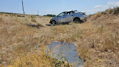 Bitlis'te otomobil takla attı: 6 kişi yaralandı