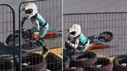 Kenan Sofuoğlu'nun 6 yaşındaki oğlu kaza geçirdi