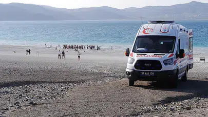 Salda Gölü’nde baba ve oğlu boğularak hayatını kaybetti