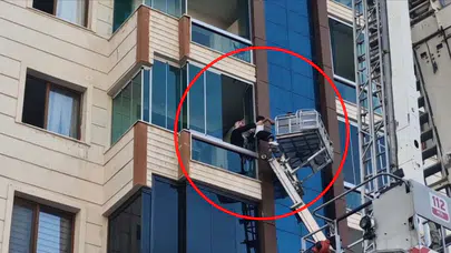 Yangın anında kendi canını hiçe saydı: Nakliyeci asansörle 3 saatte 35 kişiyi kurtardı