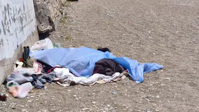 Konyaaltı Sahili'nde kan donduran olay