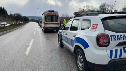 Bilecik'te otomobil kontrolden çıktı: İki yaralı