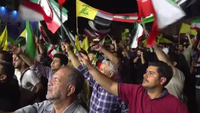 İsrail’e füze saldırısı Tahran’da kutlamalarla karşılandı