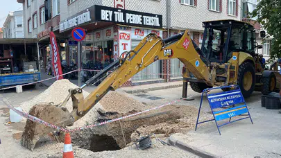 Eskişehir’de altyapı çalışmasında göçük: 2 işçi yaralandı
