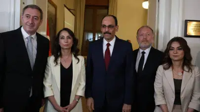 MİT Başkanı İbrahim Kalın, DEM Parti'yi ziyaret ediyor