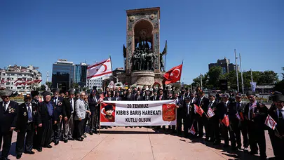 Kıbrıs Barış Harekatı’nın 51. yılında İstanbul’da anma töreni düzenlendi